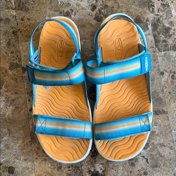 Keen Other - Keen Blue and Orange Outdoor Sandals